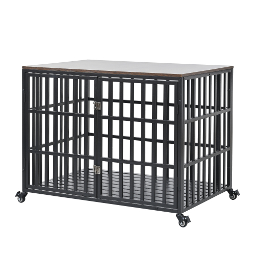 Heavy Duty Dog Crates Are Suitable For Large Medium-sized Dogs Heavy Duty Dog Crates Are Suitable For Large Medium-sized Dogs